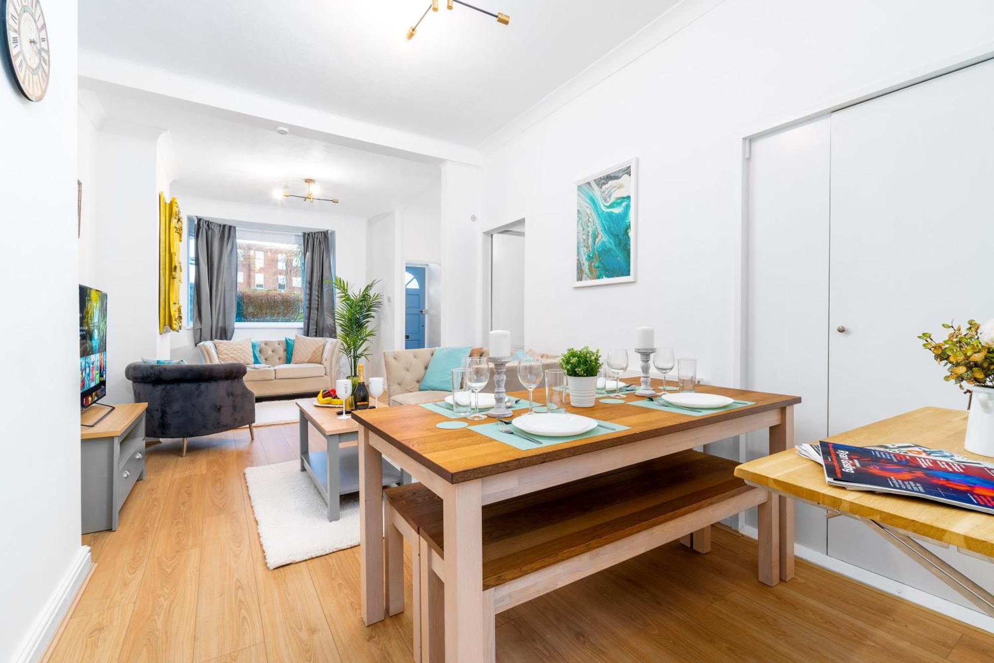 Luxury 3 Bedroom House - Harborne - Parking - Garden - Wifi & Netflix 122G Birmingham Exterior foto
